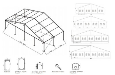 Medium Ridge Tent 2 1